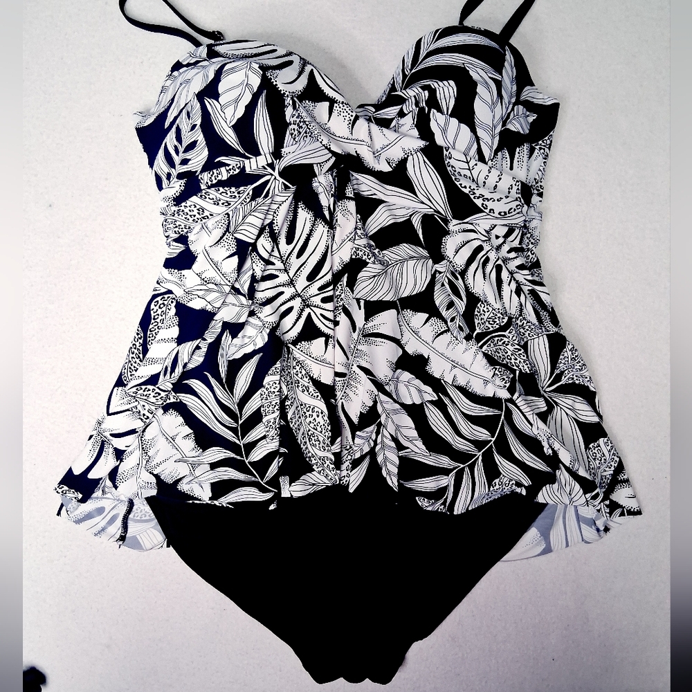 Christina Black Swimsuit Built In Bra